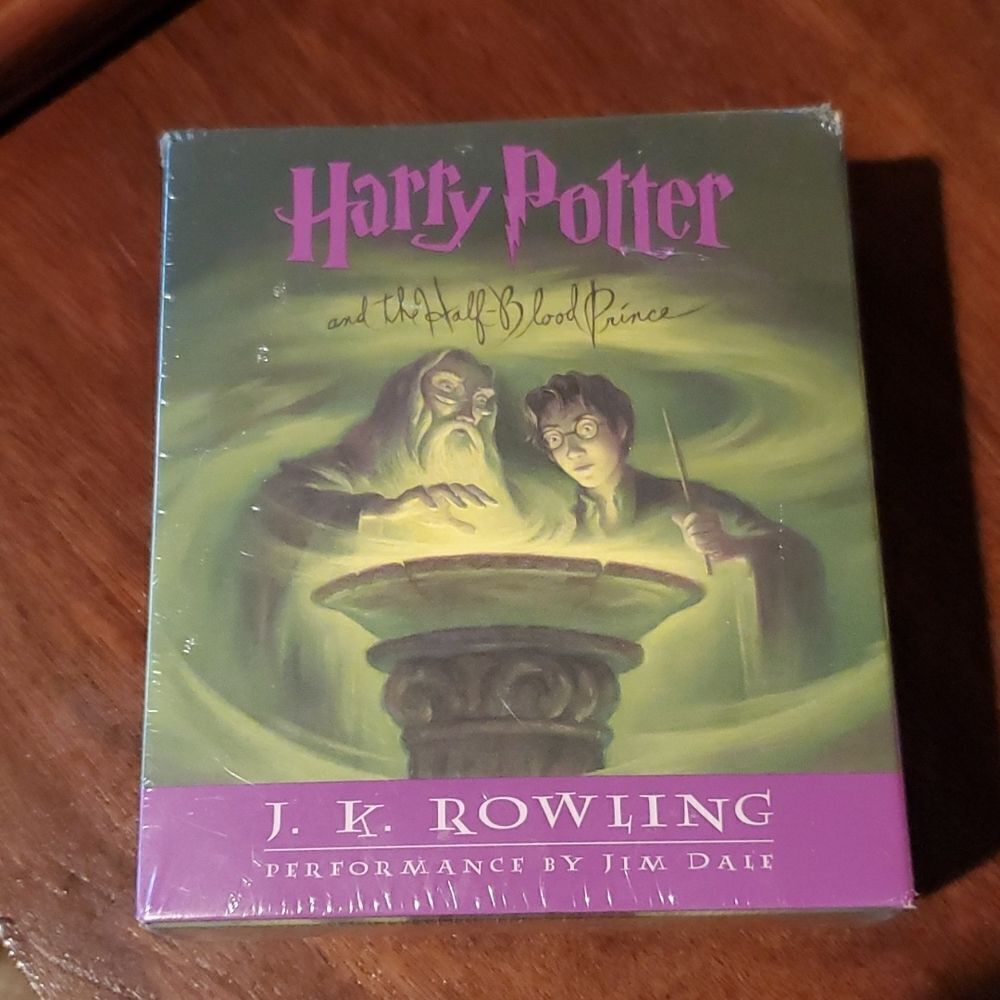 NIP Harry Potter and The Half Blood Prince J.K. Rowling Audio CD's Set of 17